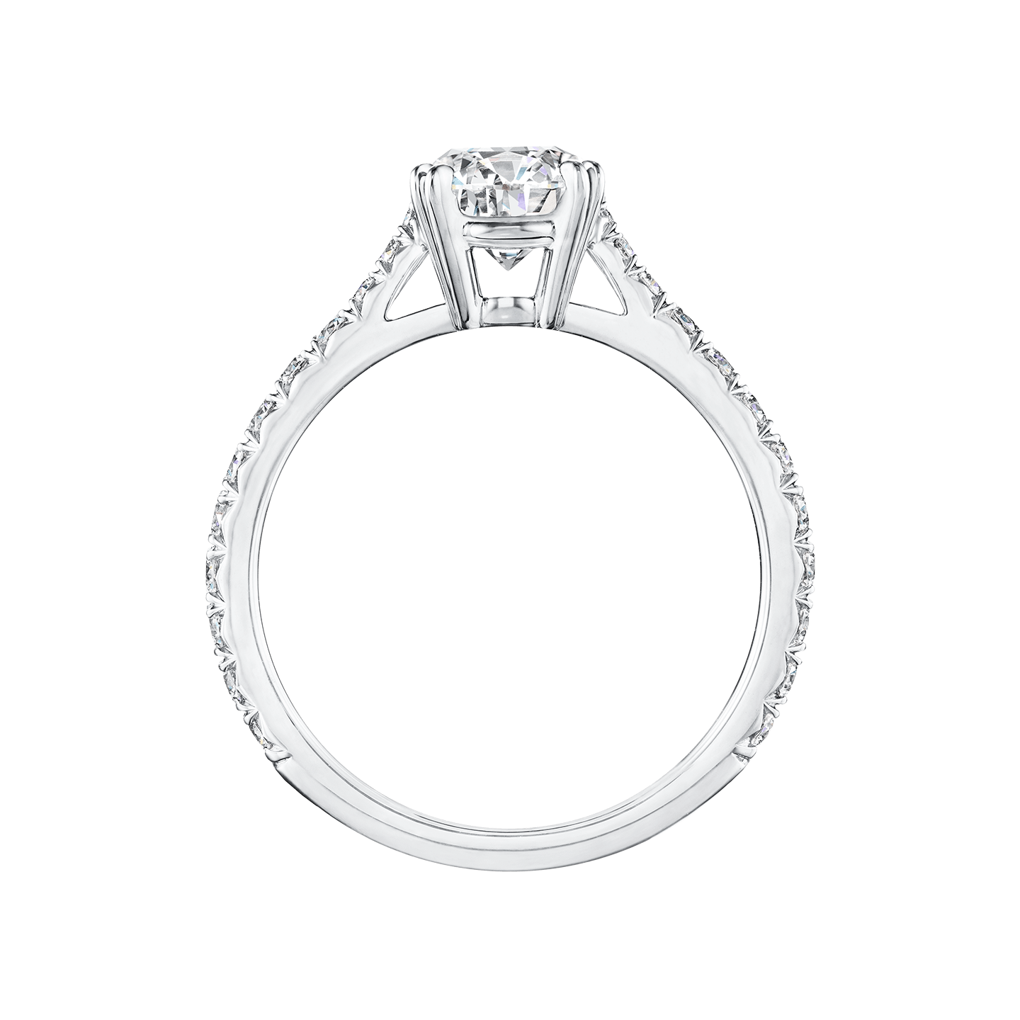 Brilliant Love Diamond Engagement Ring, Product Image 3