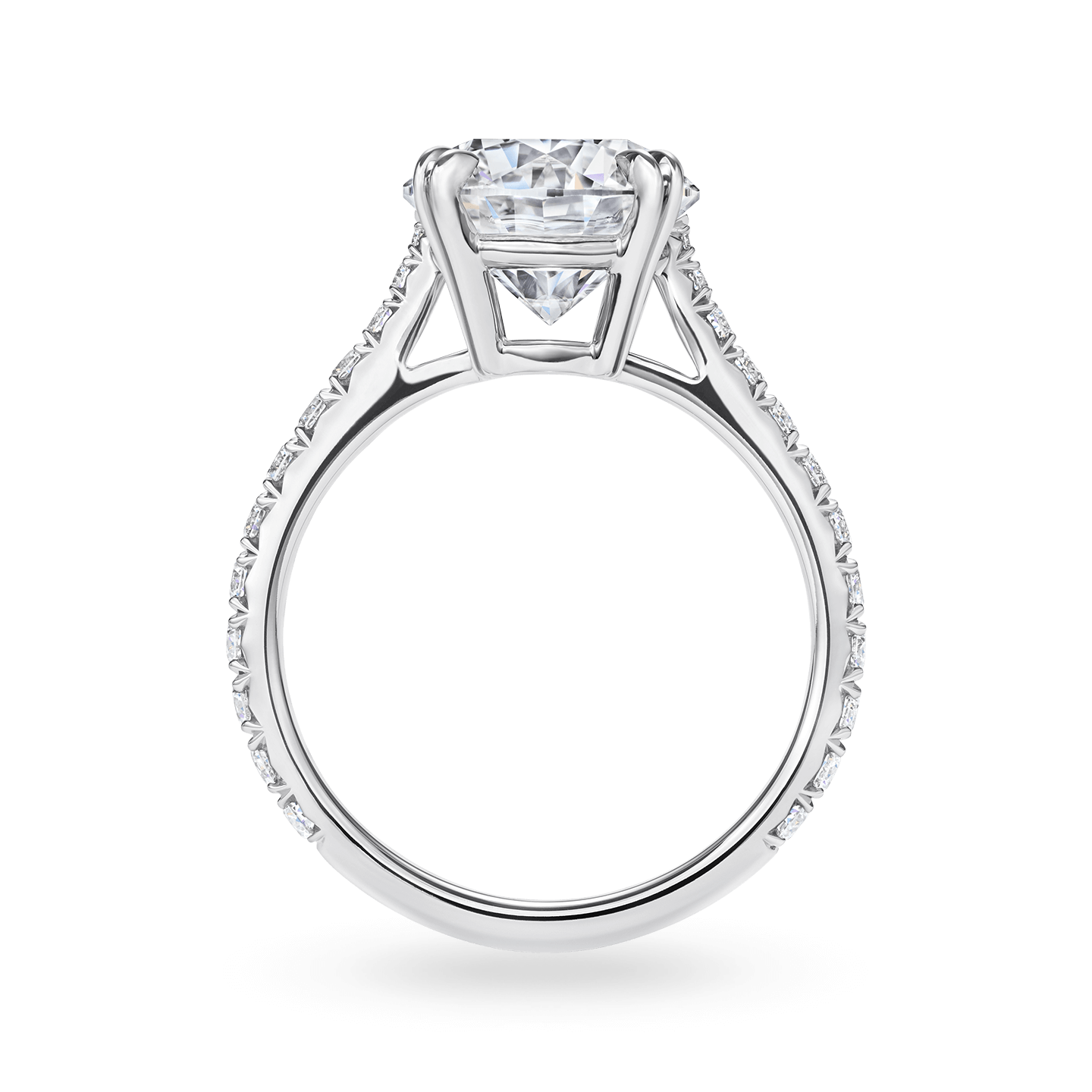 Brilliant Love Diamond Engagement Ring, Product Image 4