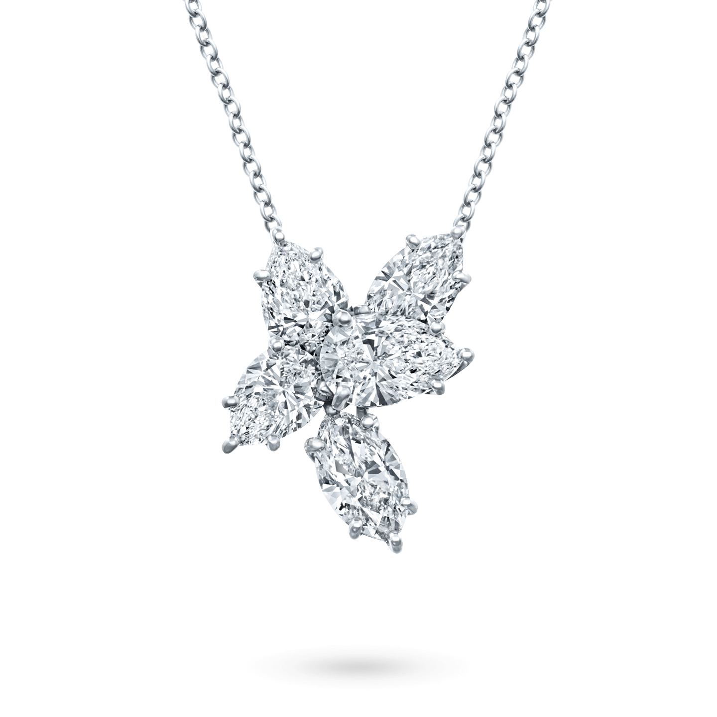 Winston Cluster Large Diamond Pendant, Product Image 1