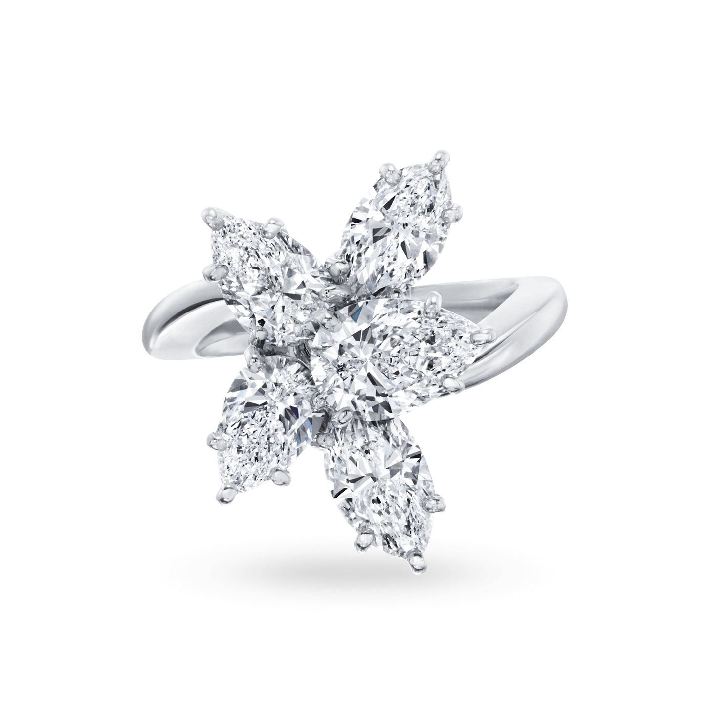 Winston Cluster Large Diamond Ring, Product Image 1