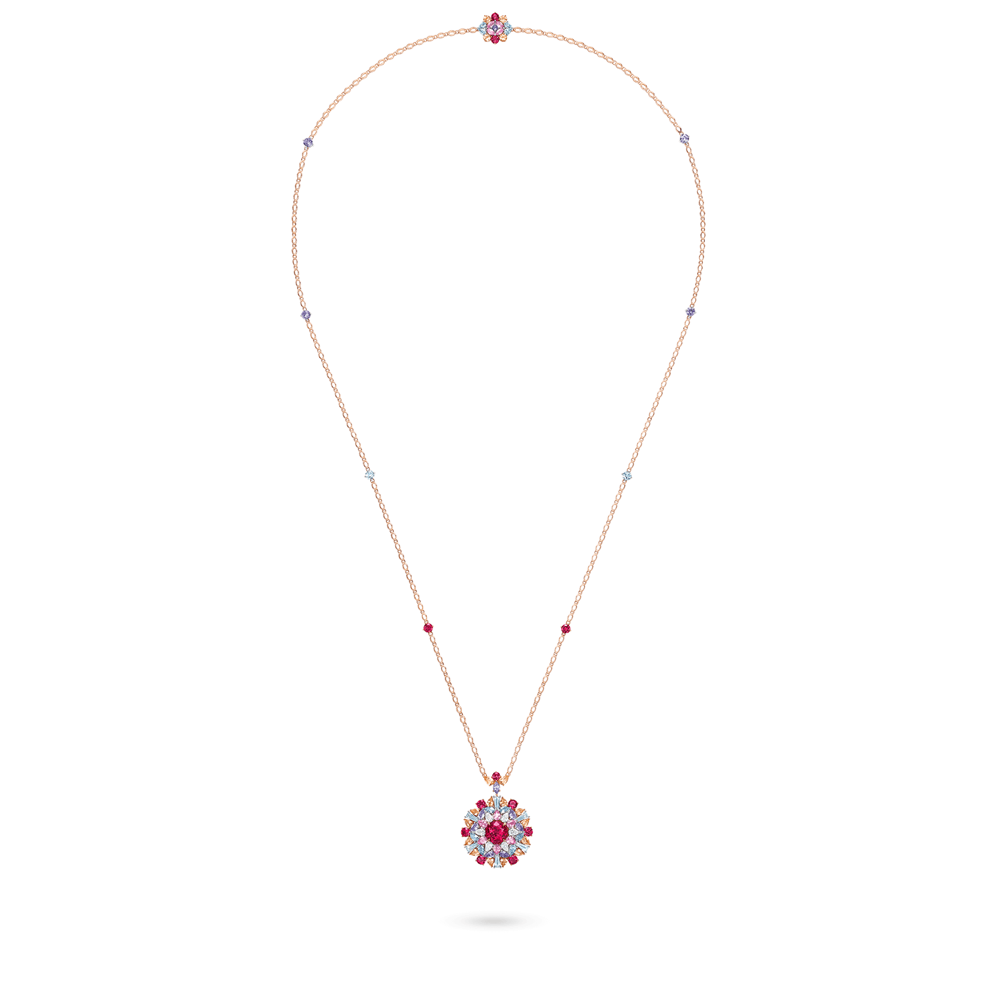 Winston Kaleidoscope Rubellite Pendant