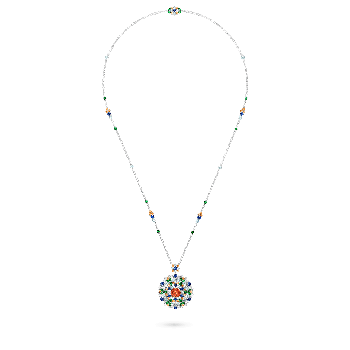 Winston Kaleidoscope Spessartite Pendant