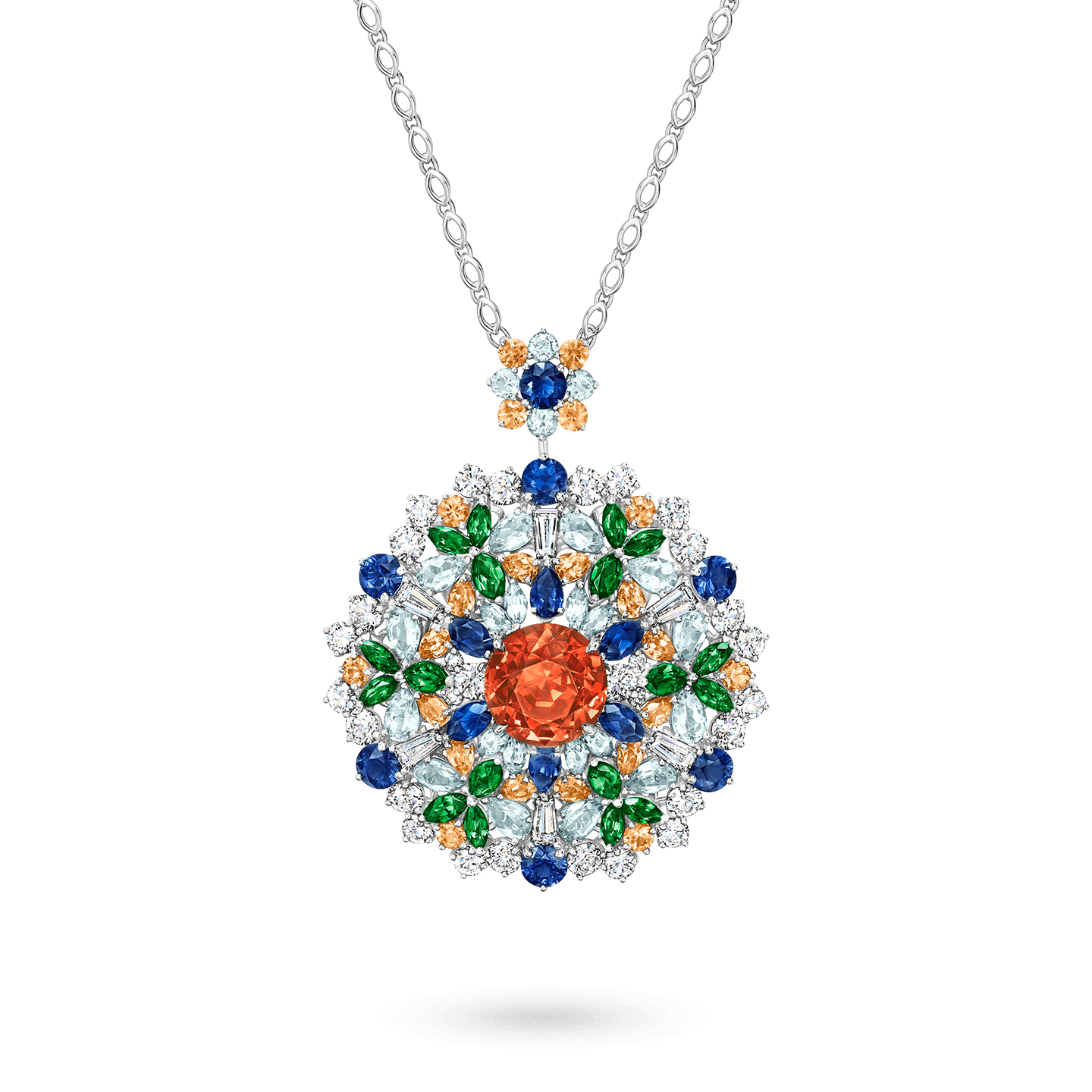 Winston Kaleidoscope Spessartite Pendant