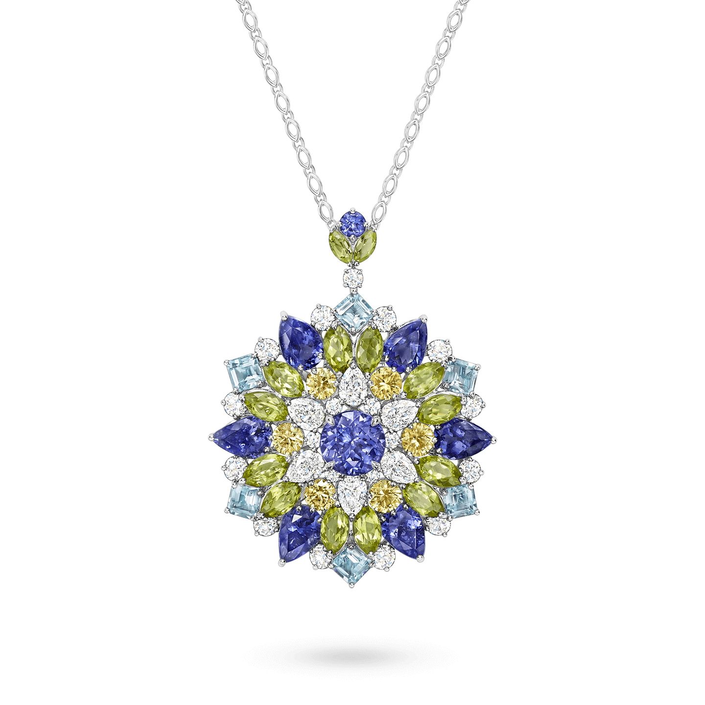 Winston Kaleidoscope Tanzanite Pendant